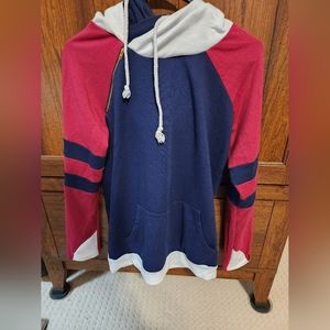 Color block boutique hoodie